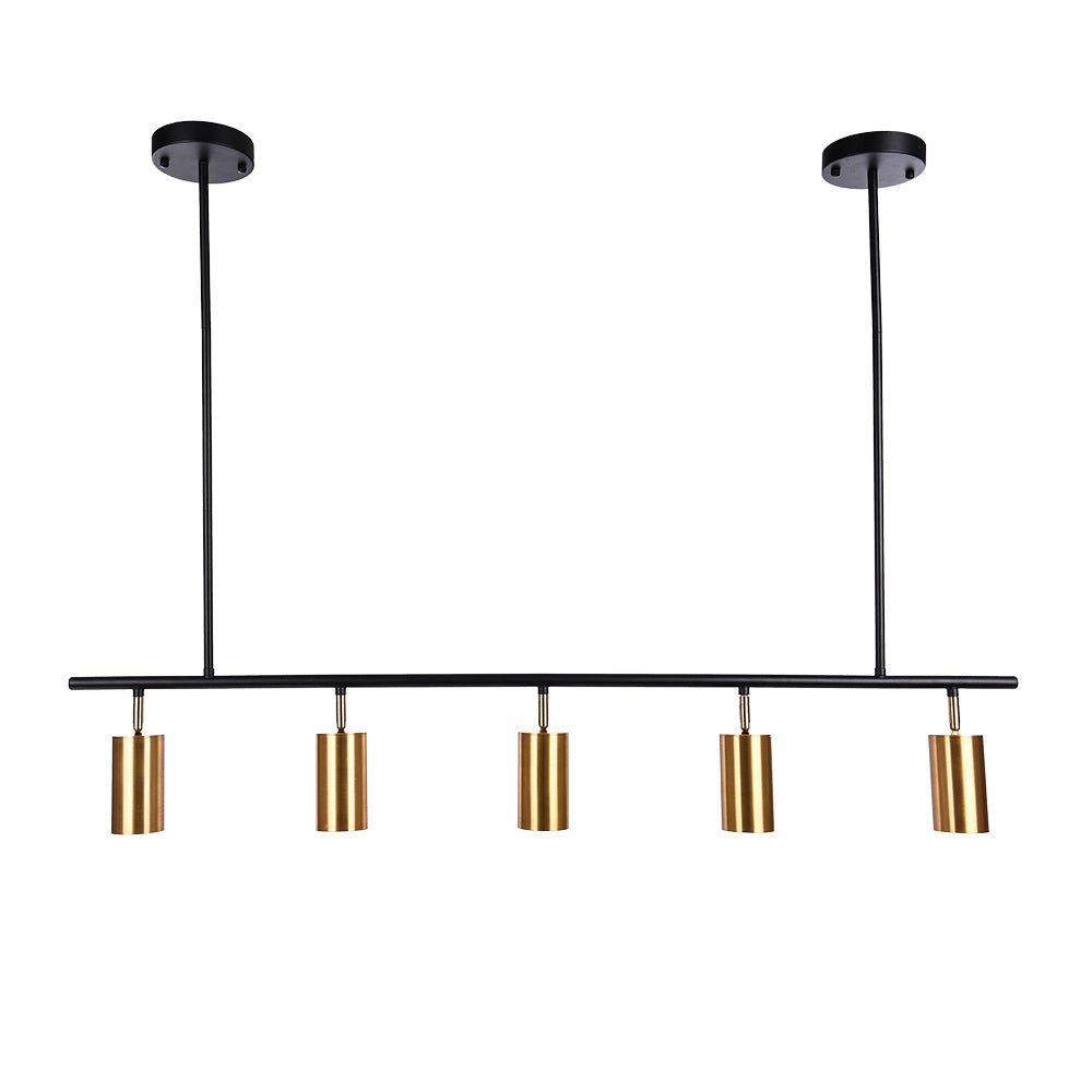 Polis Linear Metal Pendant Track Lighting