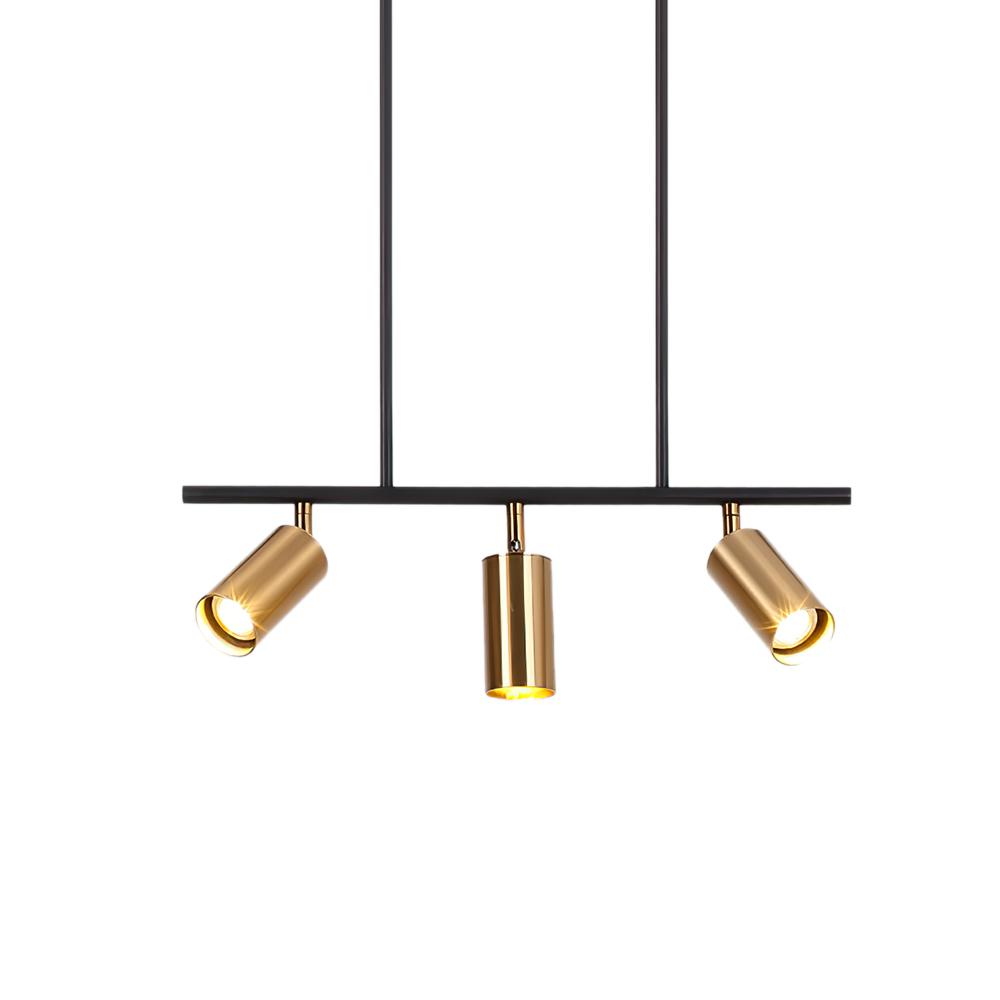 Polis Linear Metal Pendant Track Lighting