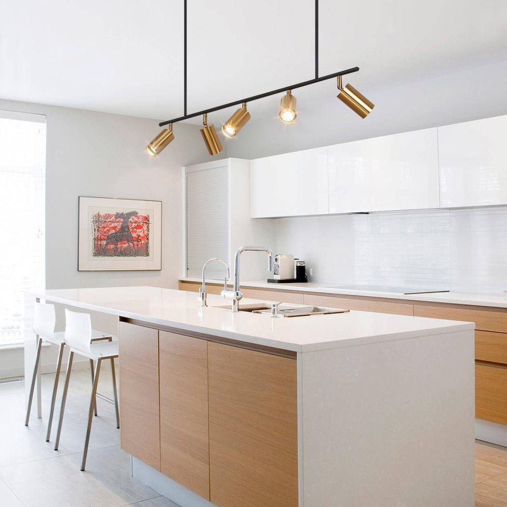 Polis Linear Metal Pendant Track Lighting