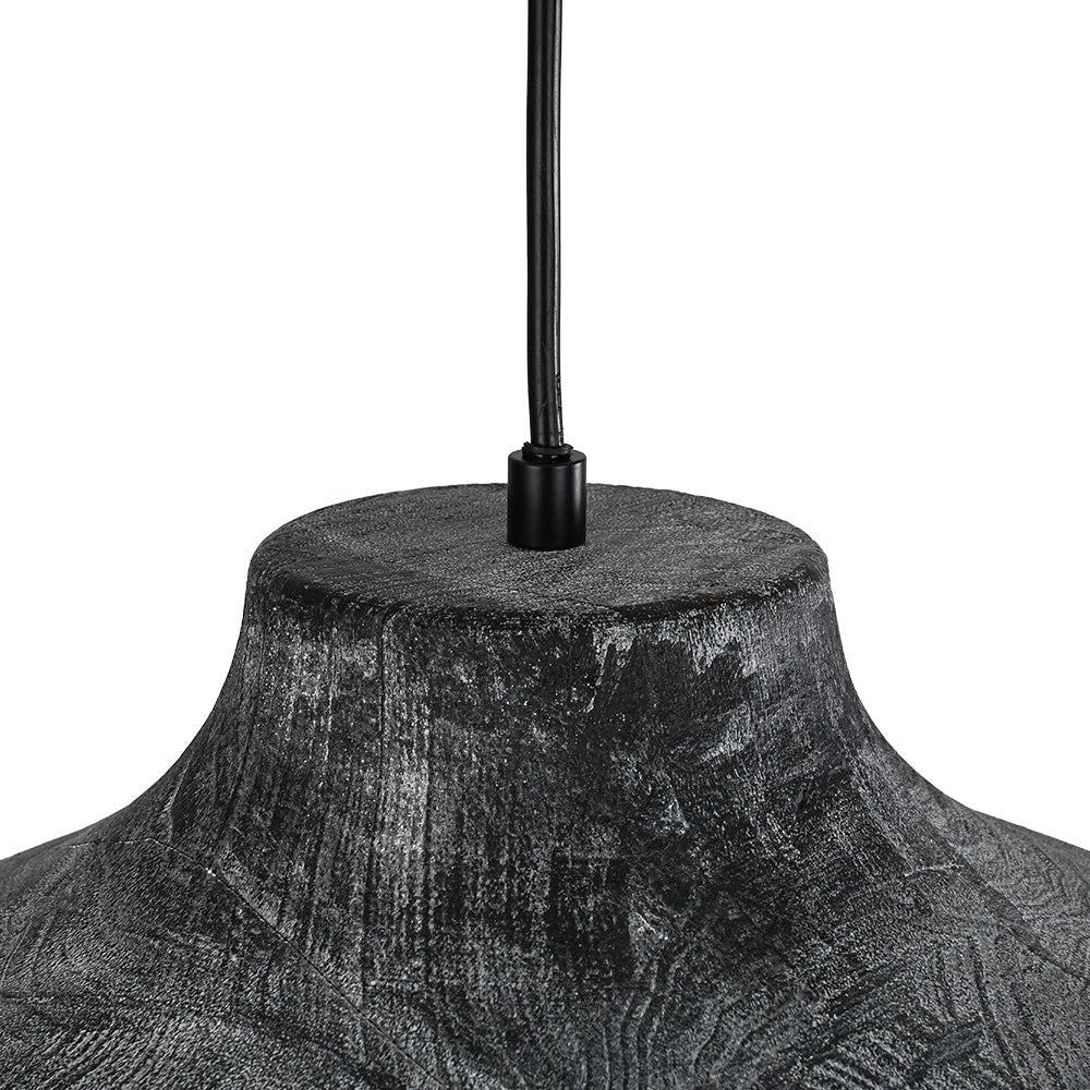 Xenuvyr Limed Style Dome Distressed Single Metal Pendant Light
