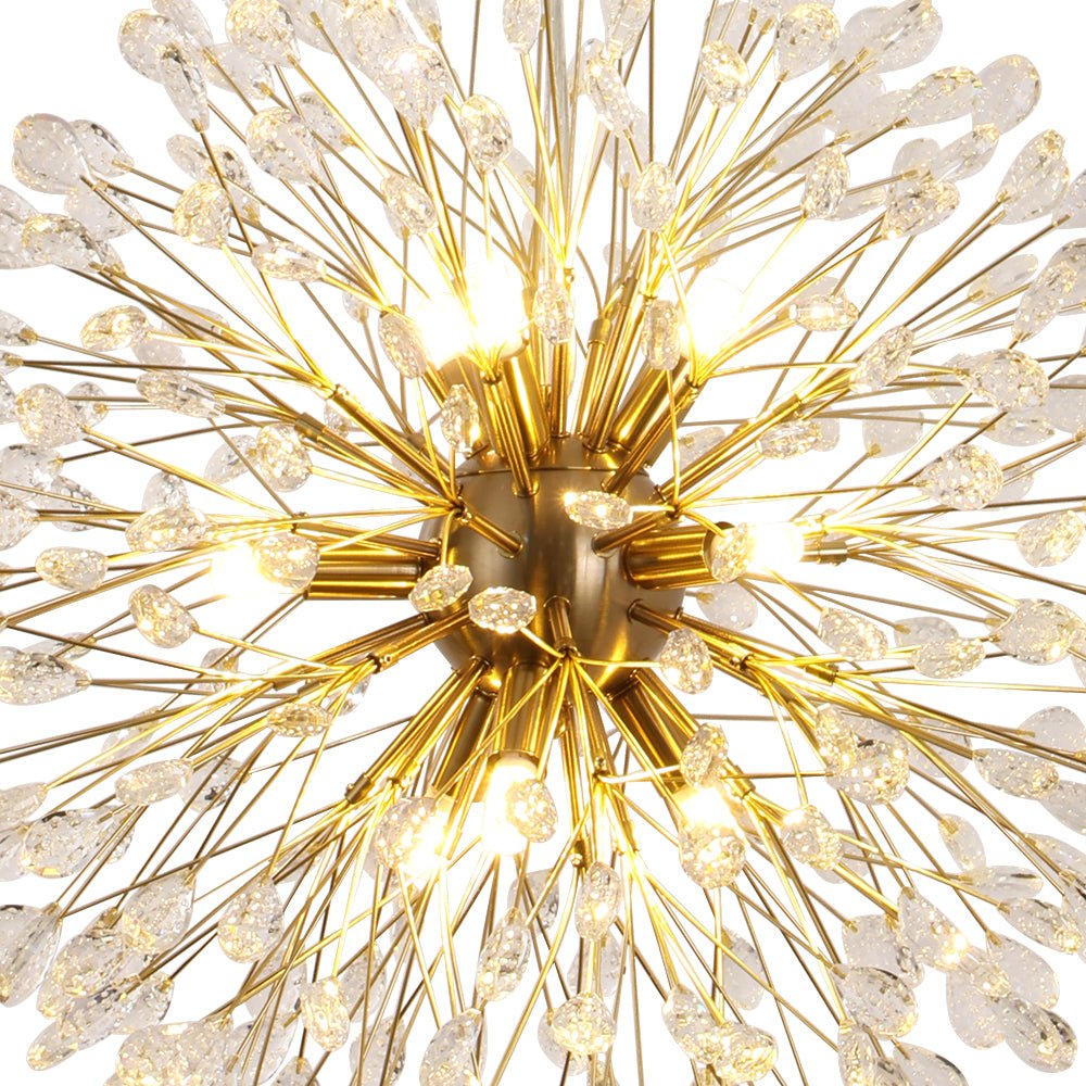 Brygge Luxury Firework Crystal Chandelier