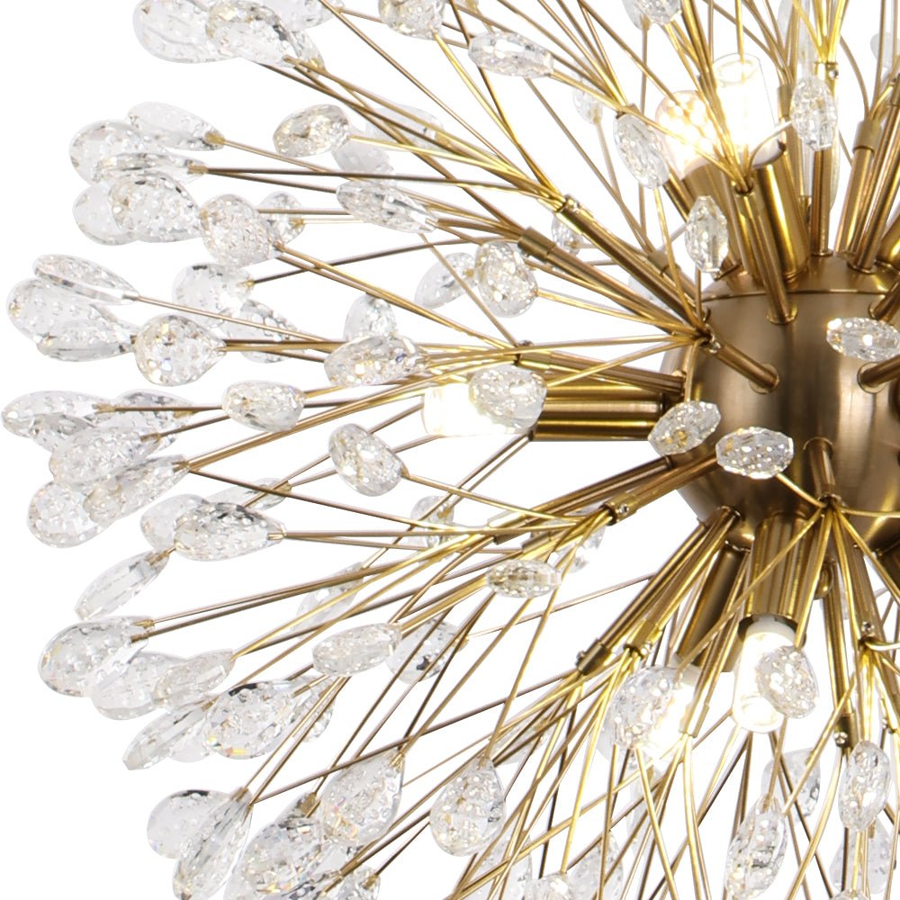 Brygge Luxury Firework Crystal Chandelier