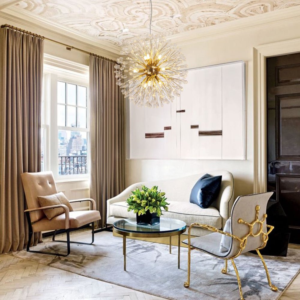 Brygge Luxury Firework Crystal Chandelier