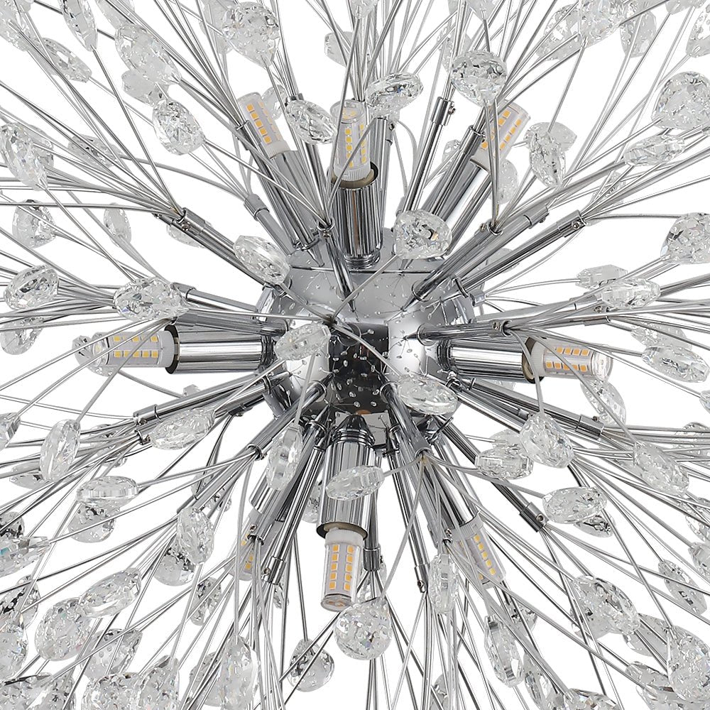 Brygge Luxury Firework Crystal Chandelier