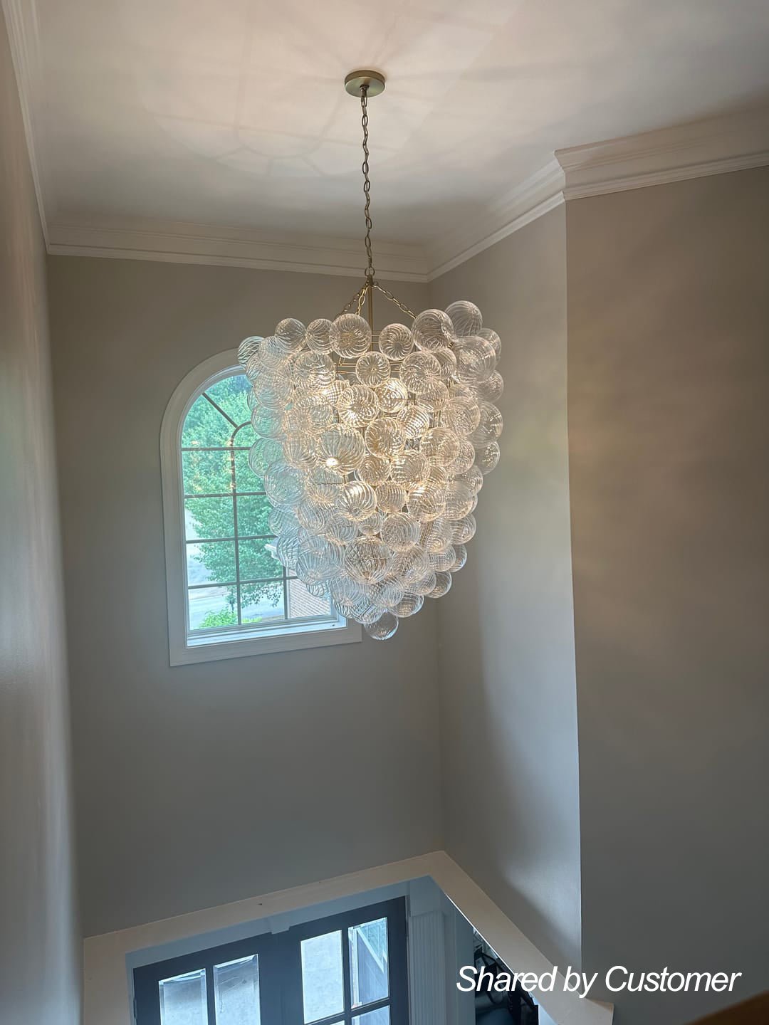 Dagen Luxury Entry Glass Chandelier