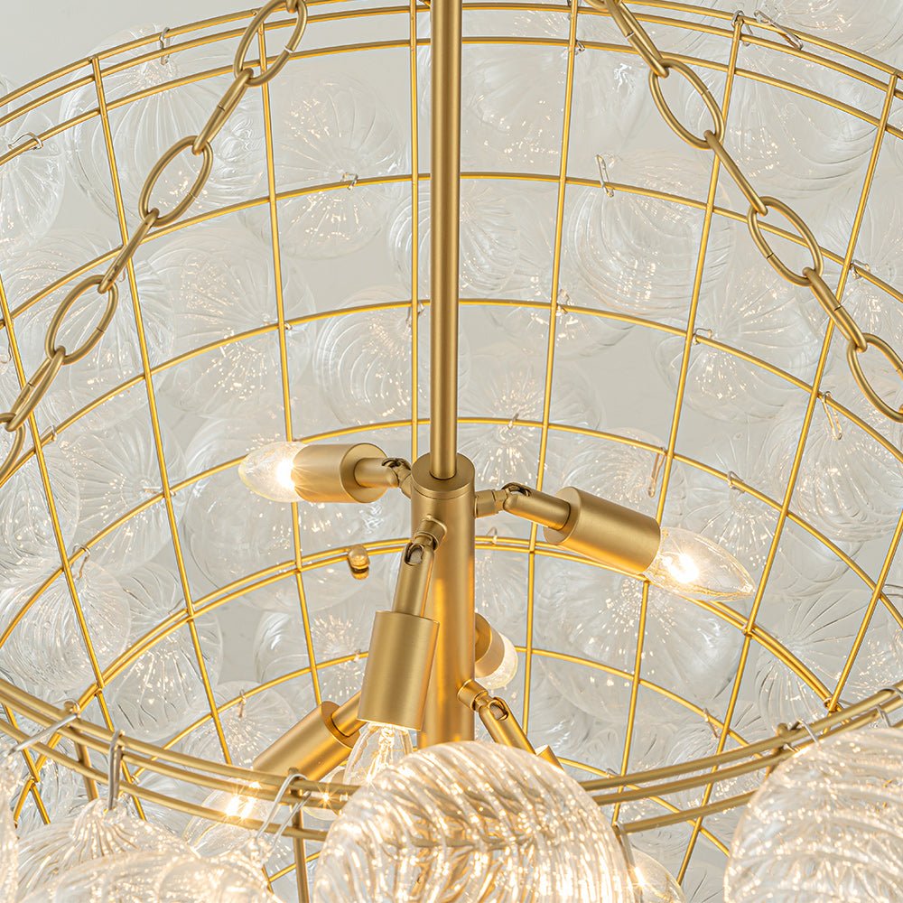 Dagen Luxury Entry Glass Chandelier