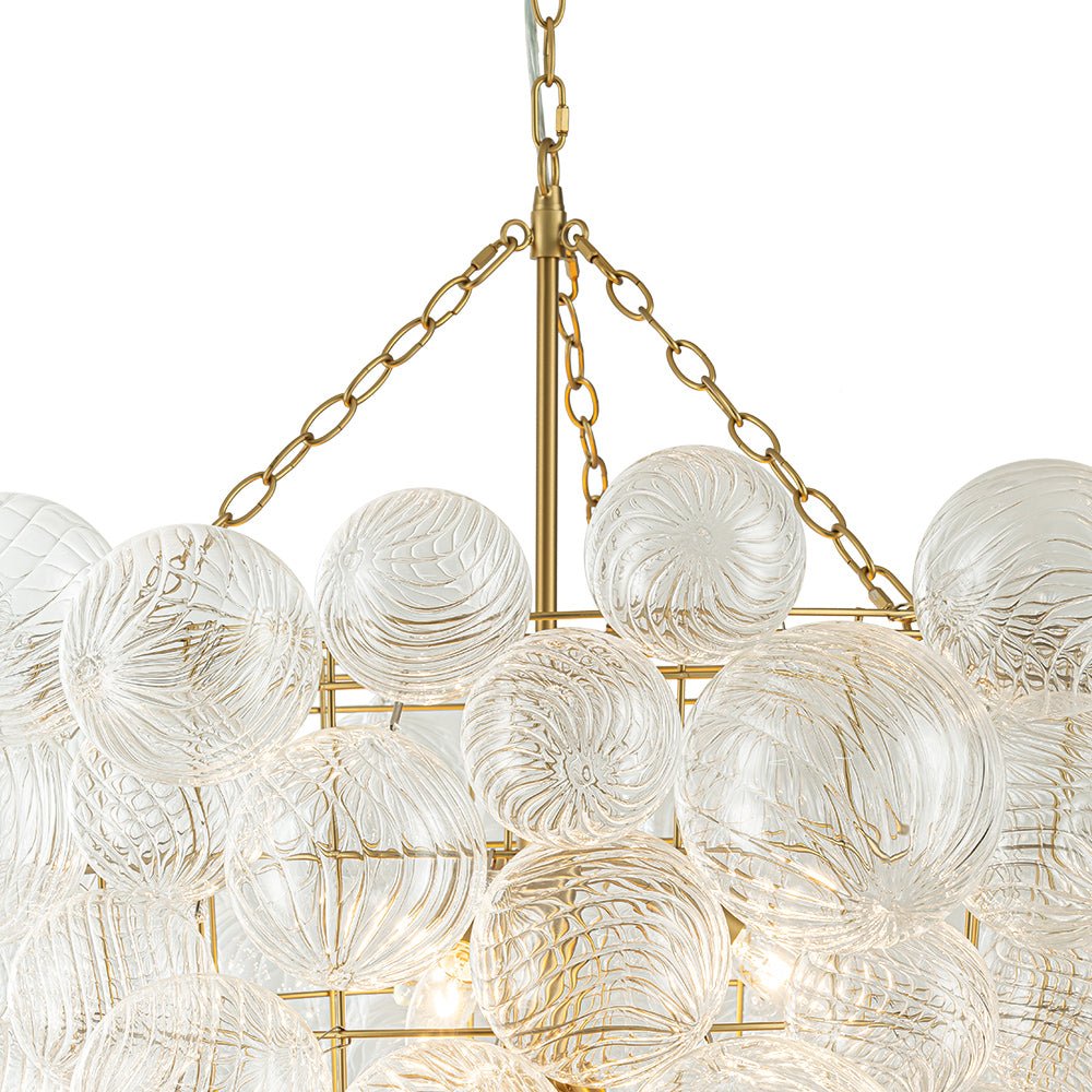 Dagen Luxury Entry Glass Chandelier