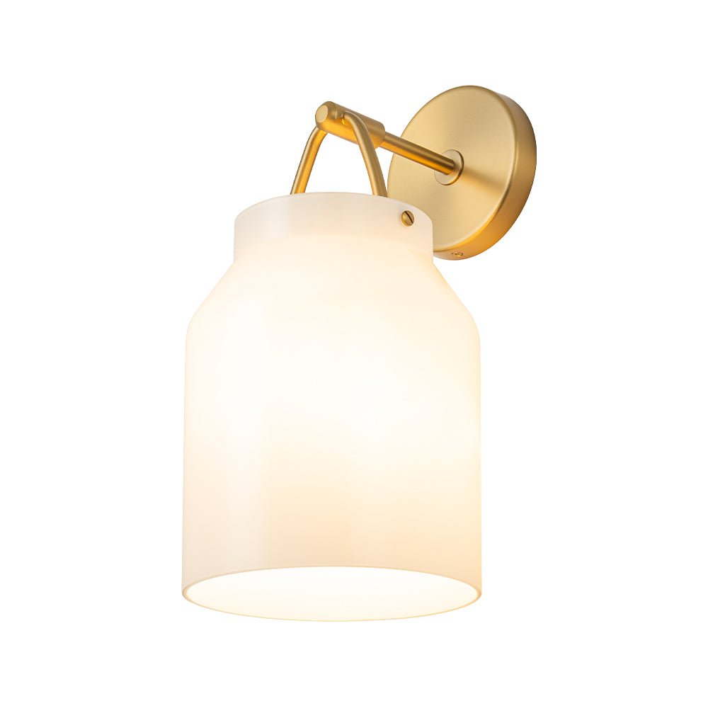 Ornunix Mid-Century Hanging Metal Wall Sconce