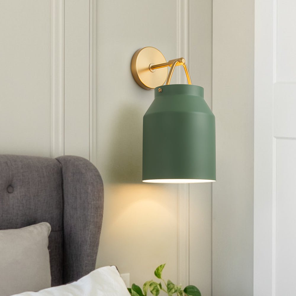Ornunix Mid-Century Hanging Metal Wall Sconce