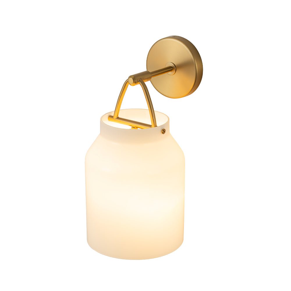 Ornunix Mid-Century Hanging Metal Wall Sconce