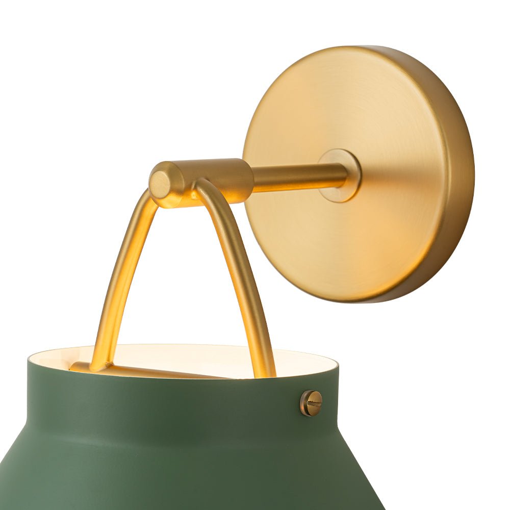Ornunix Mid-Century Hanging Metal Wall Sconce