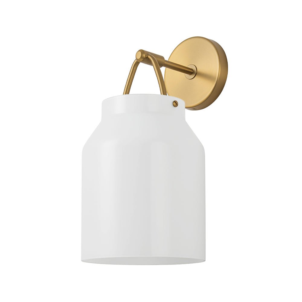 Ornunix Mid-Century Hanging Metal Wall Sconce