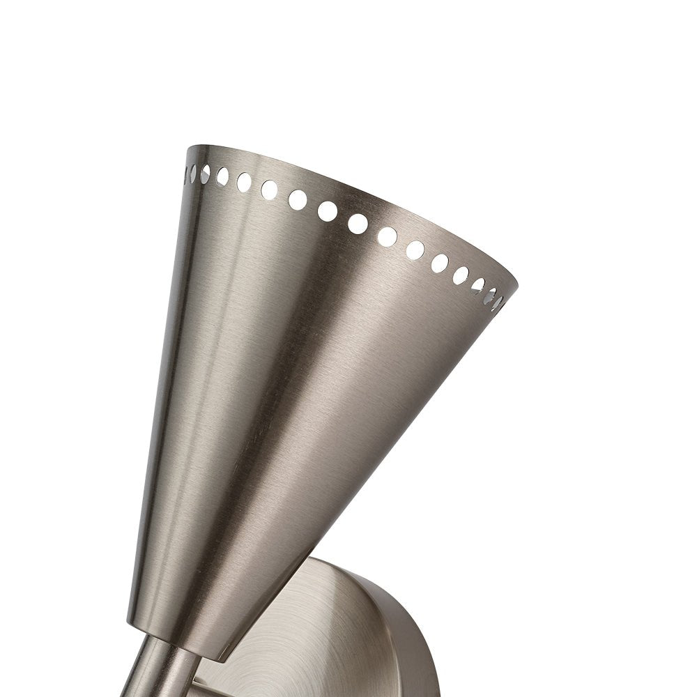 Nordulix Mid-Century Modern Metal Wall Sconce
