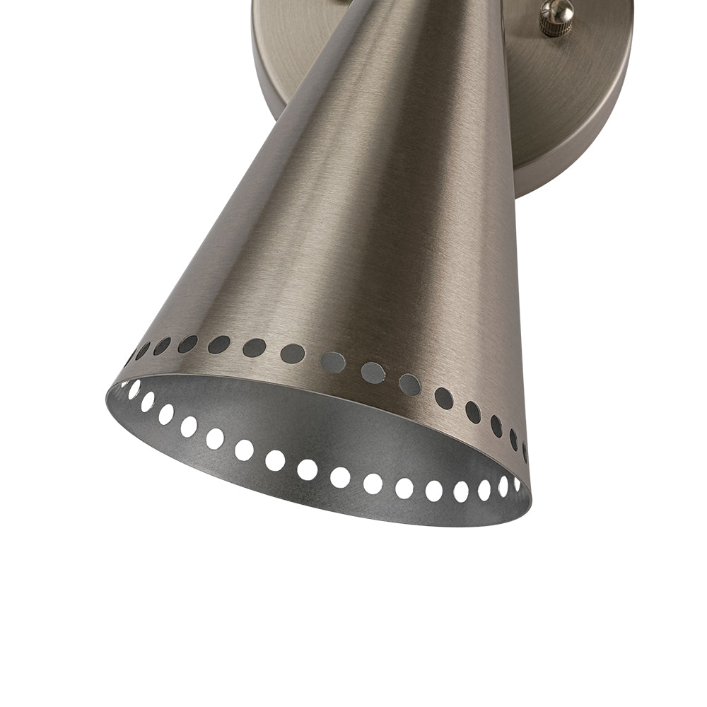 Nordulix Mid-Century Modern Metal Wall Sconce