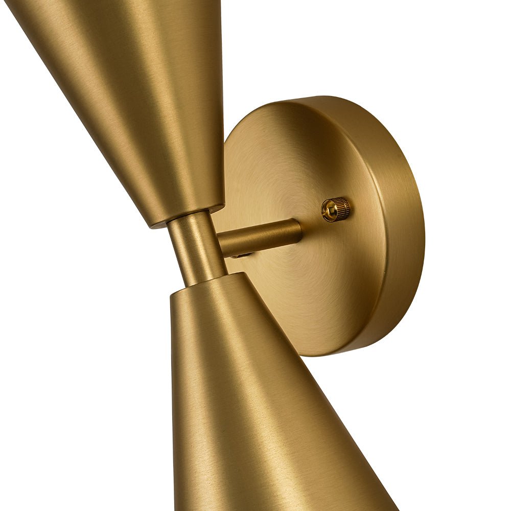 Nordulix Mid-Century Modern Metal Wall Sconce