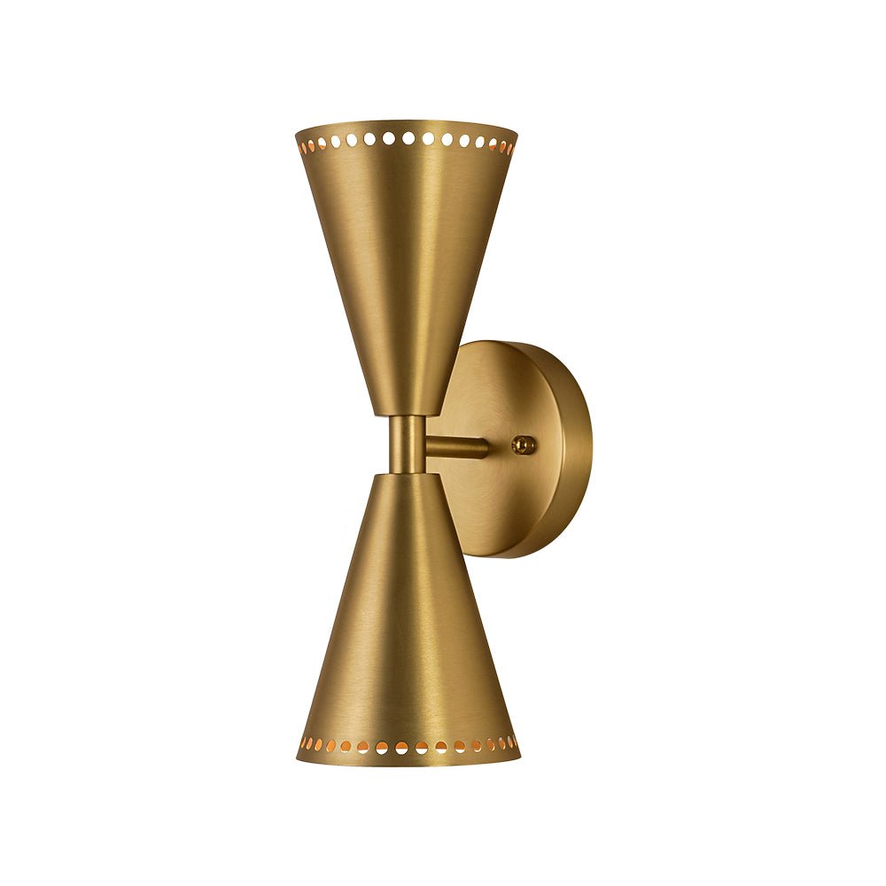 Nordulix Mid-Century Modern Metal Wall Sconce