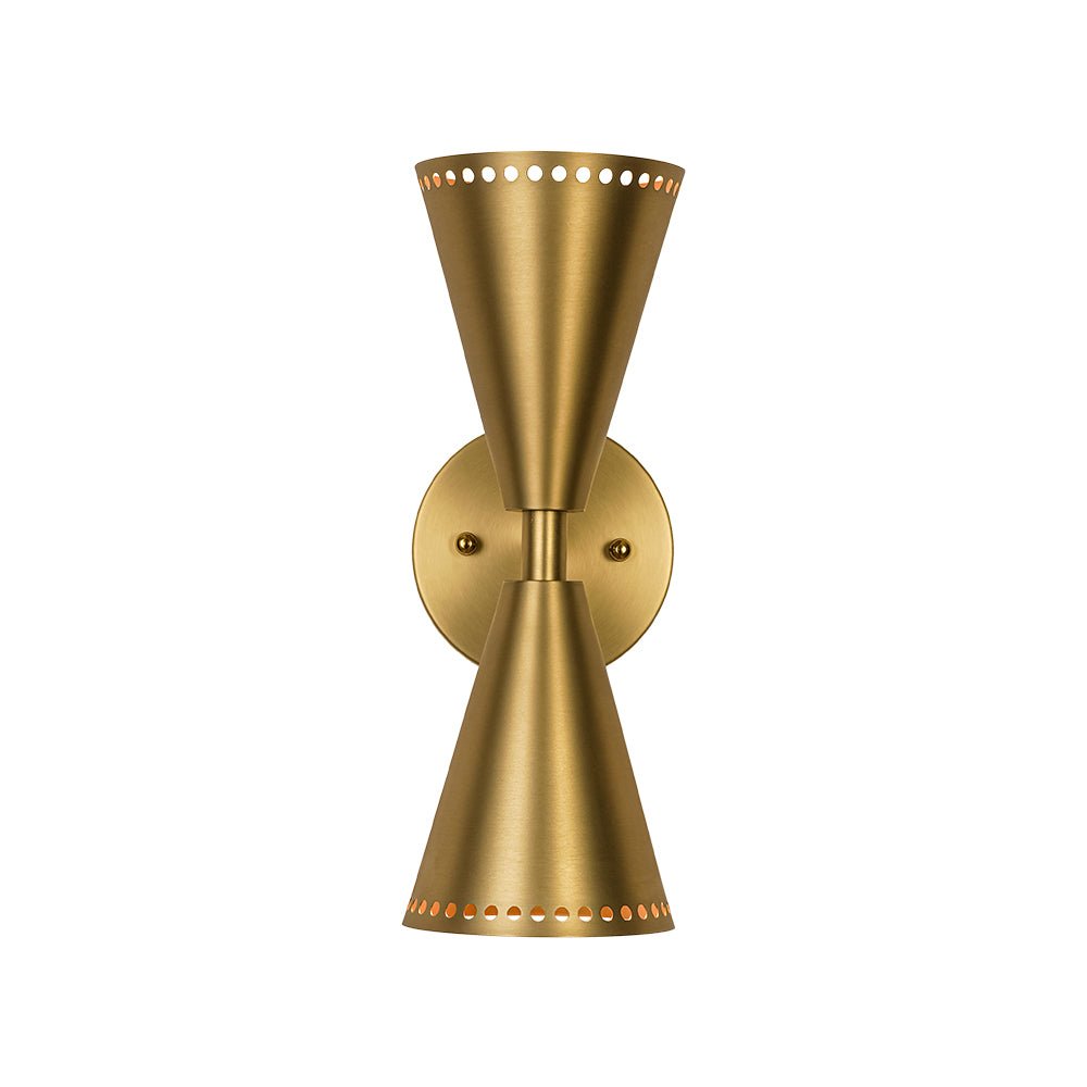 Nordulix Mid-Century Modern Metal Wall Sconce