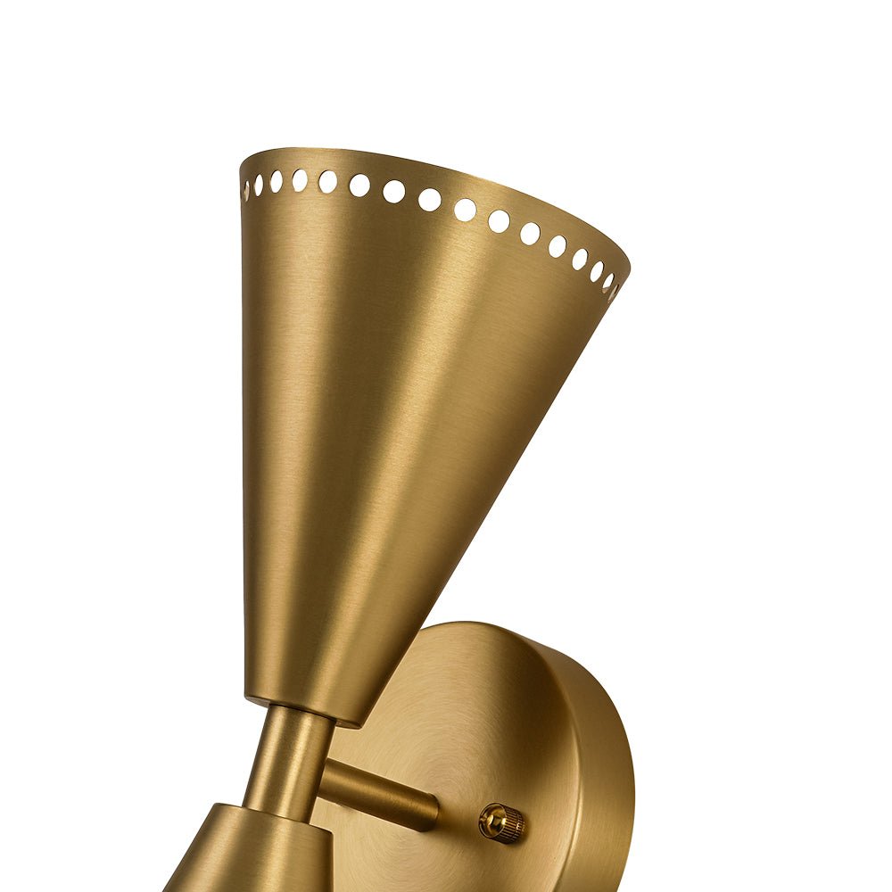 Nordulix Mid-Century Modern Metal Wall Sconce