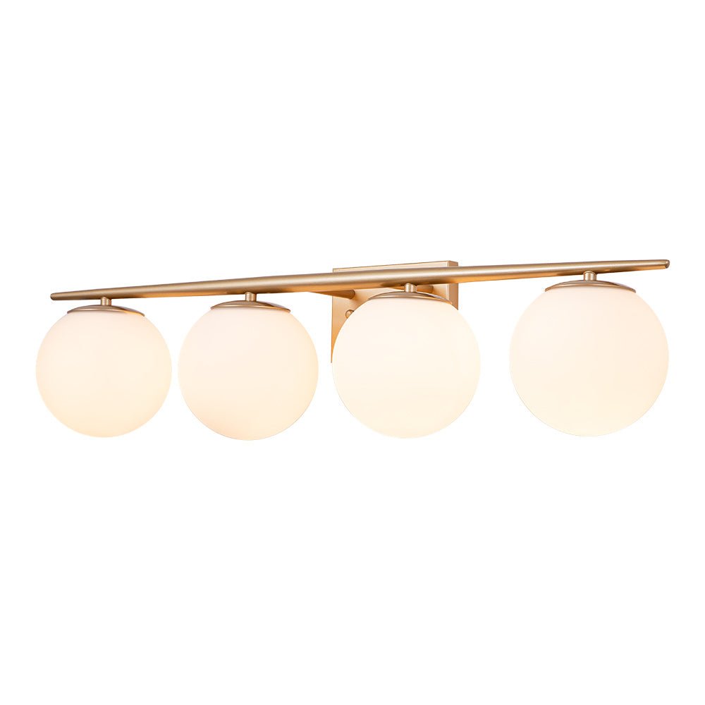 Ildvari Mid-century Opal Glass Vanity Light