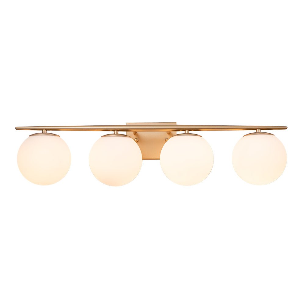 Ildvari Mid-century Opal Glass Vanity Light