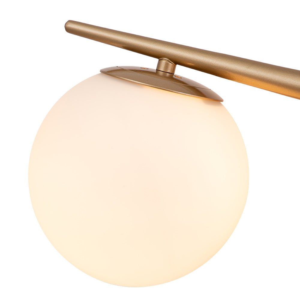 Ildvari Mid-century Opal Glass Vanity Light