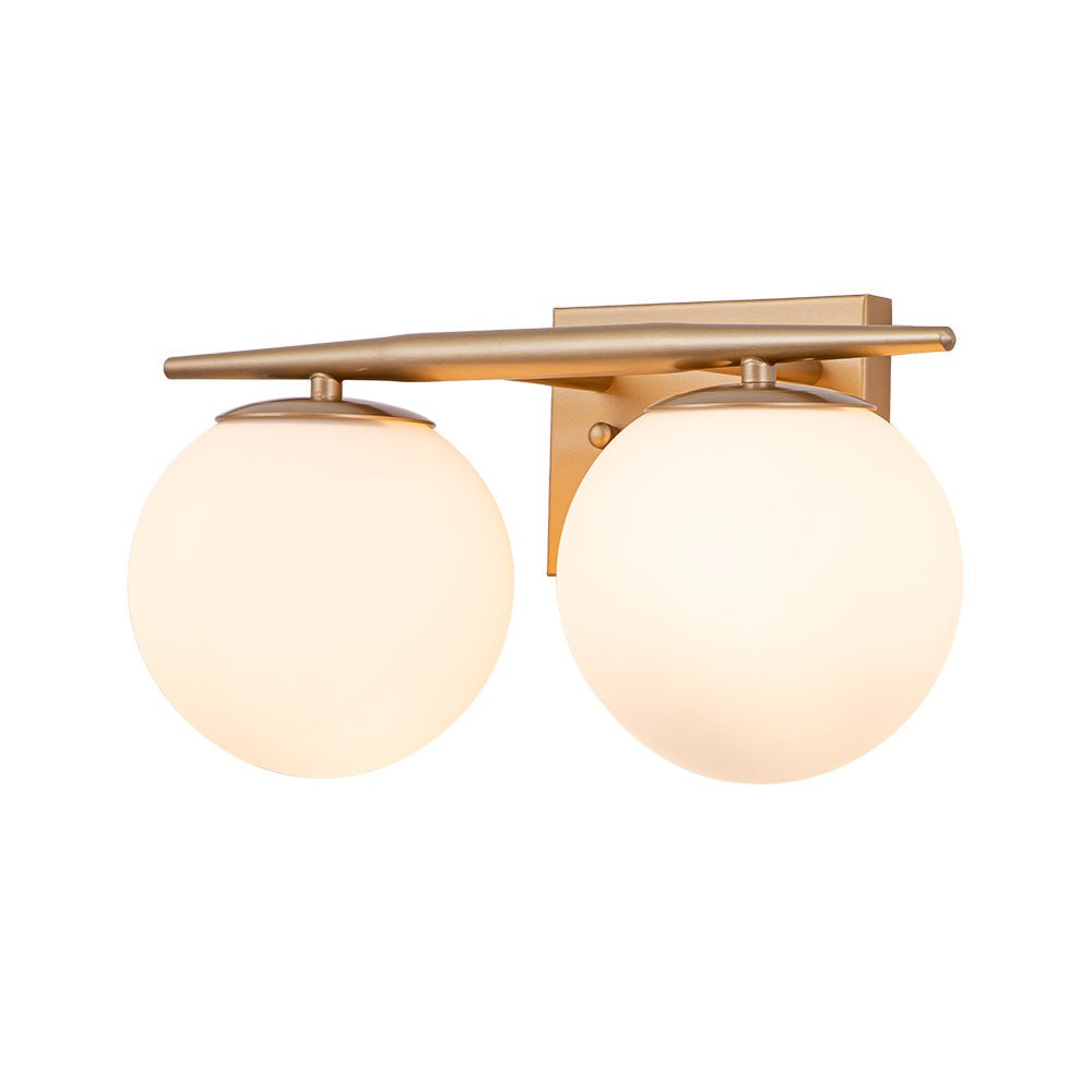Ildvari Mid-century Opal Glass Vanity Light