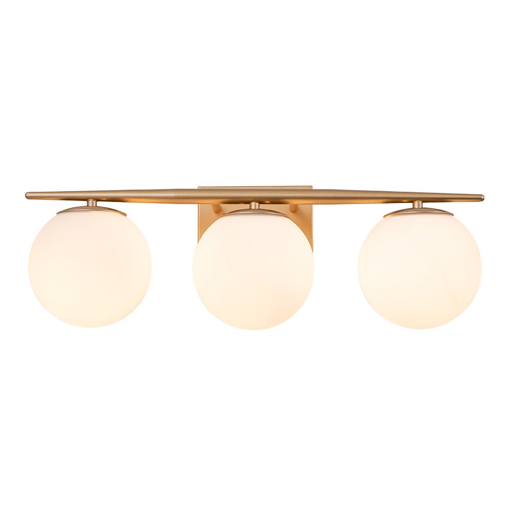 Ildvari Mid-century Opal Glass Vanity Light