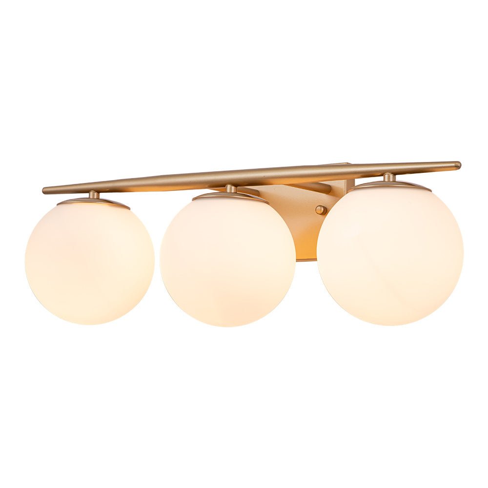 Ildvari Mid-century Opal Glass Vanity Light