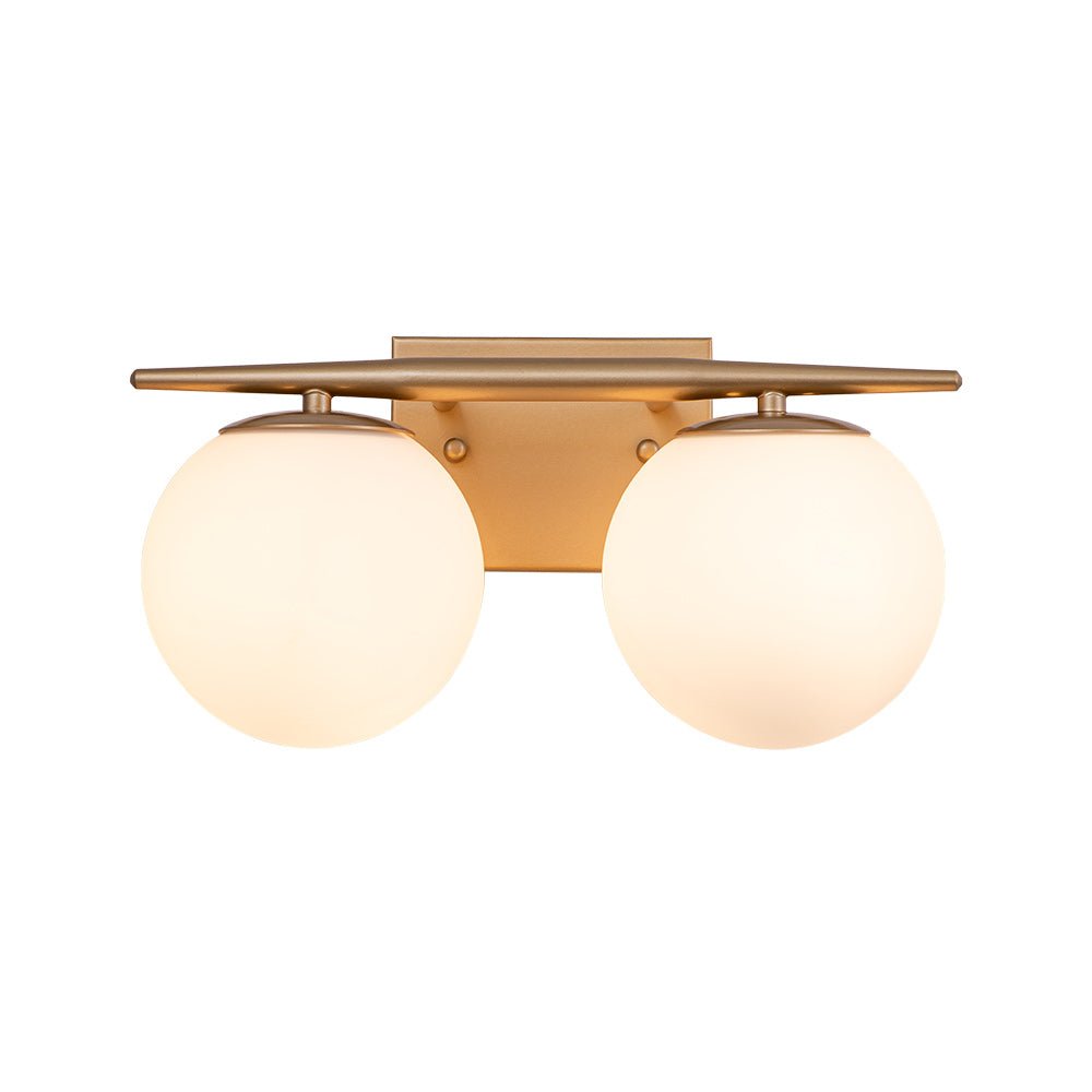 Ildvari Mid-century Opal Glass Vanity Light
