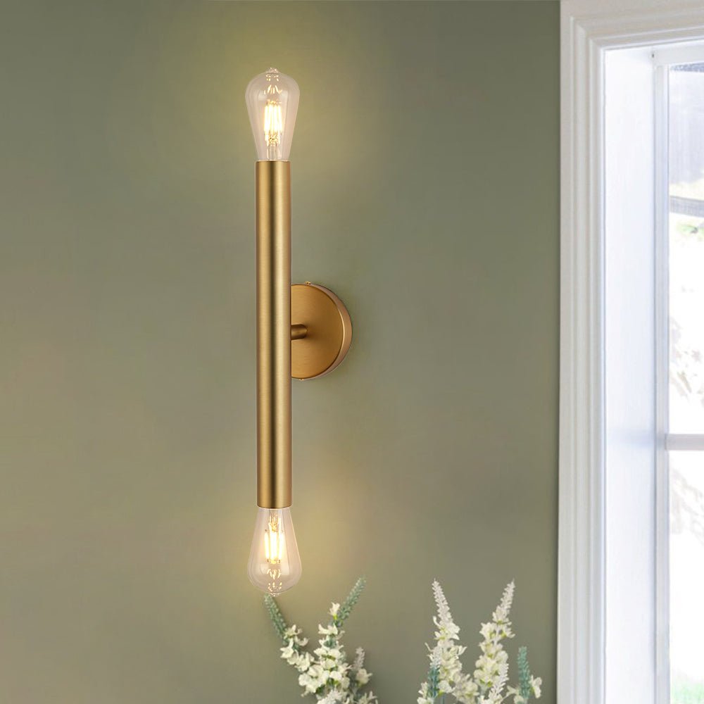 Ostruvox Minimalist Linear Metal Vanity Wall Sconce