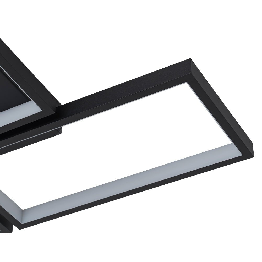 Caelan Minimalist LED Metal Semi Flush Mount Ceiling Light