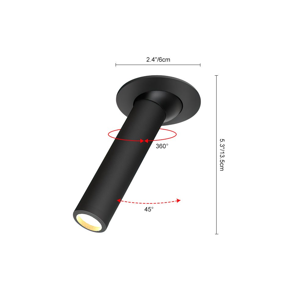 Zorin Minimalist Cylinder LED Track Light