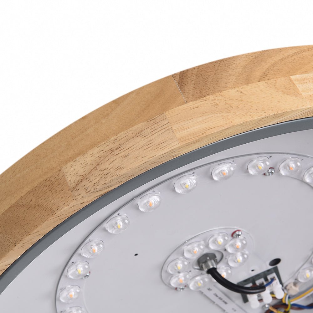 Tinduli Minimalist LED Metal Flush Mount Drum Light