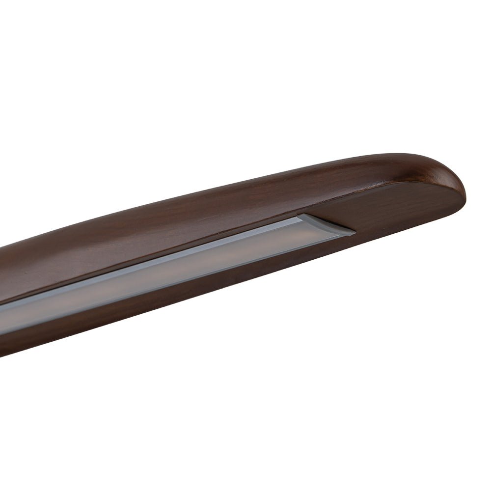 Tindari Minimalist Linear Wood Pendant Light