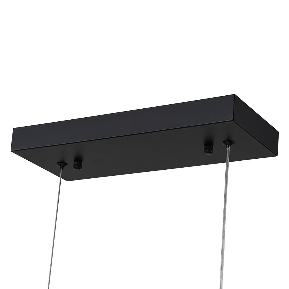 Tindari Minimalist Linear Wood Pendant Light