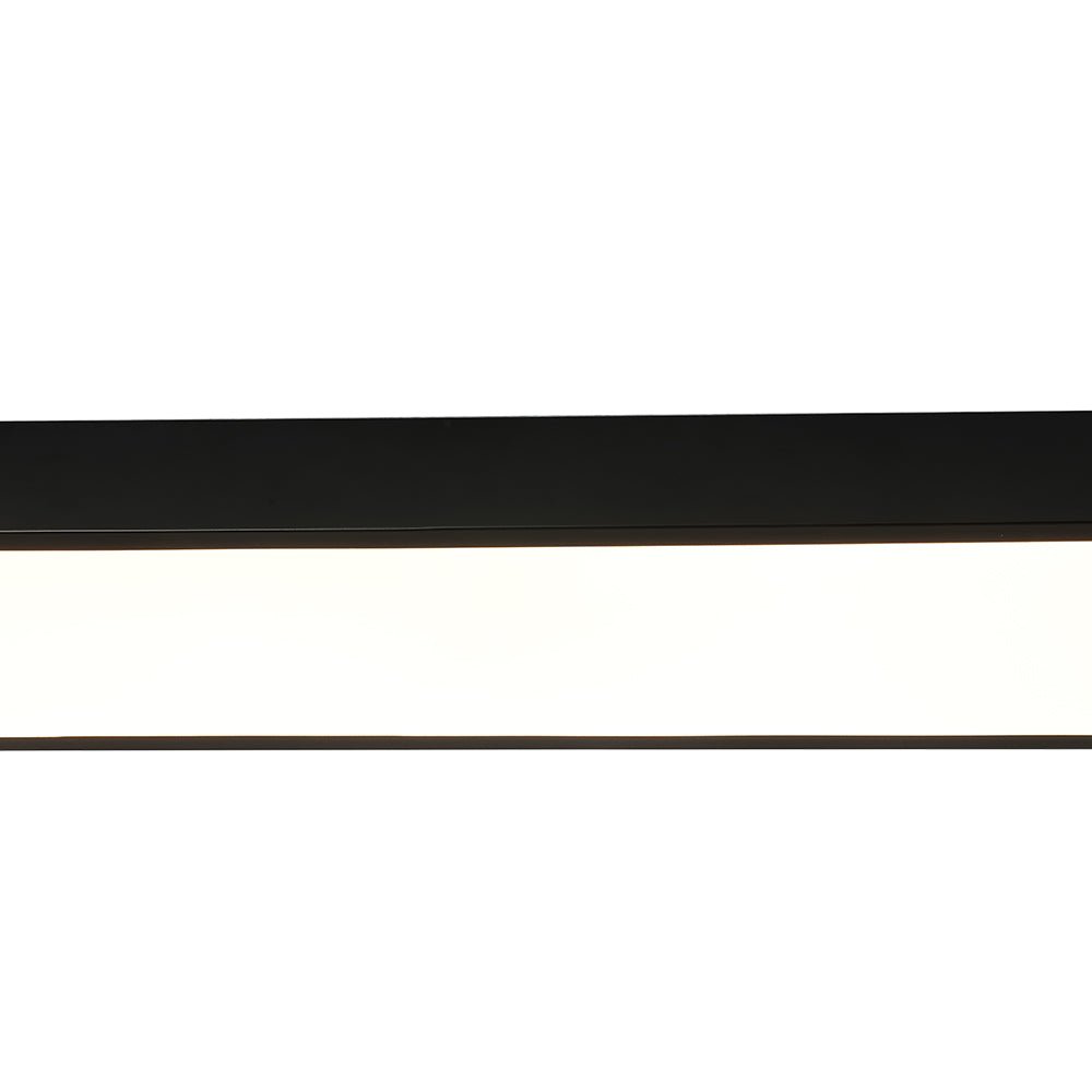 Dvaluvo Minimalist Long Oval Dimmable Metal Flush Mount Ceiling Light
