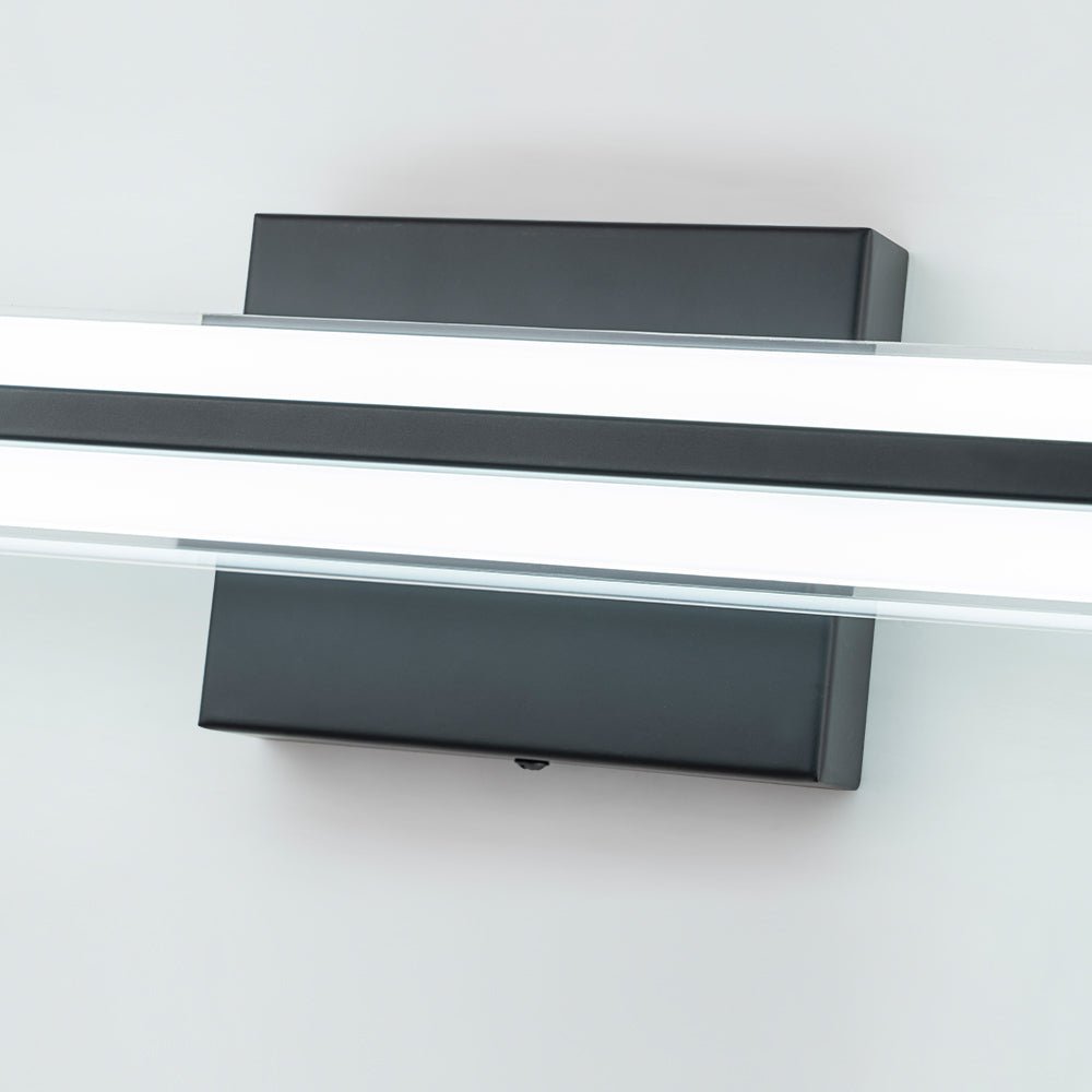 Ljomuvux Minimalist Rectangle Dimmable LED MetalVanity Wall Light