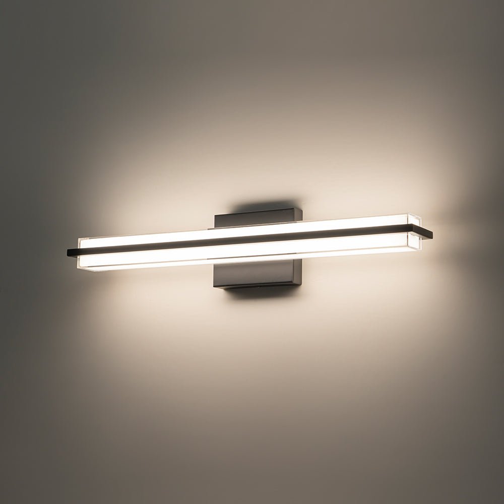 Ljomuvux Minimalist Rectangle Dimmable LED MetalVanity Wall Light
