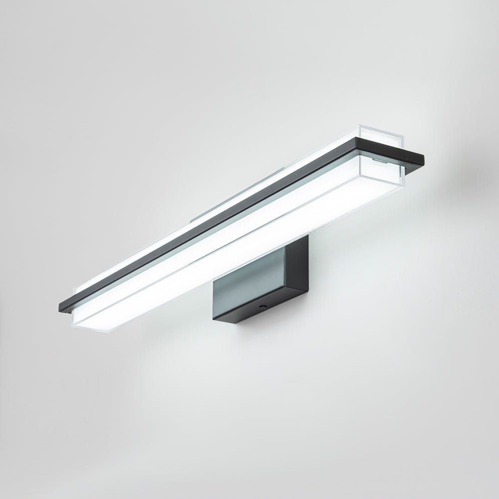 Ljomuvux Minimalist Rectangle Dimmable LED MetalVanity Wall Light