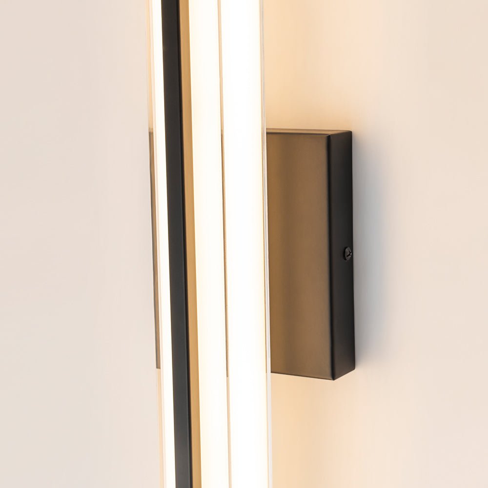 Ljomuvux Minimalist Rectangle Dimmable LED MetalVanity Wall Light