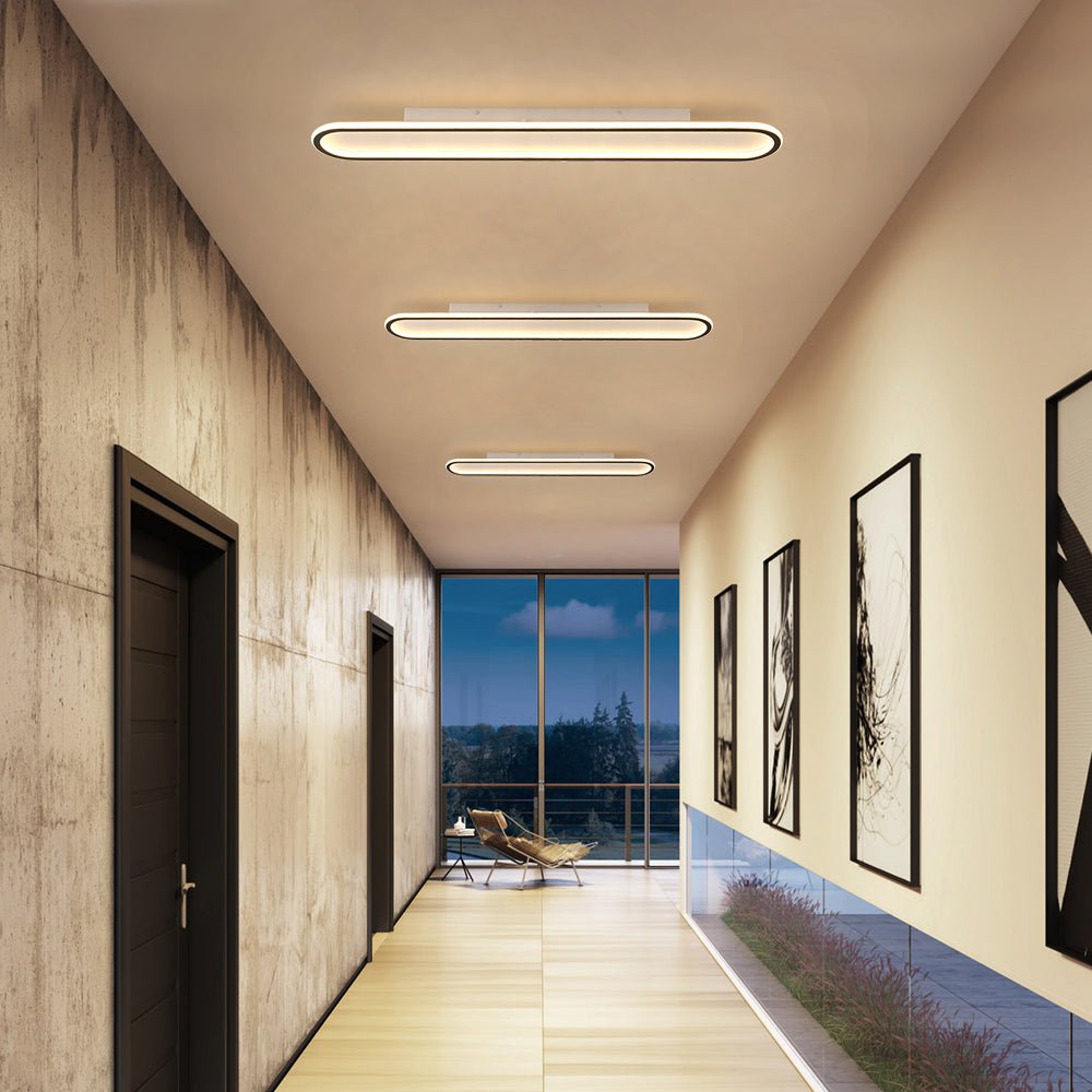 Jarnbrun Minimalist Metal LED Ceiling Light