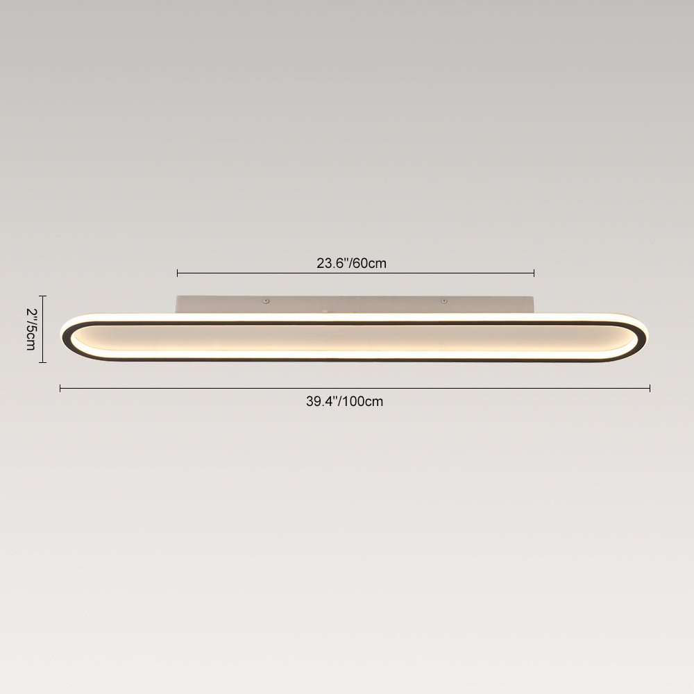 Jarnbrun Minimalist Metal LED Ceiling Light