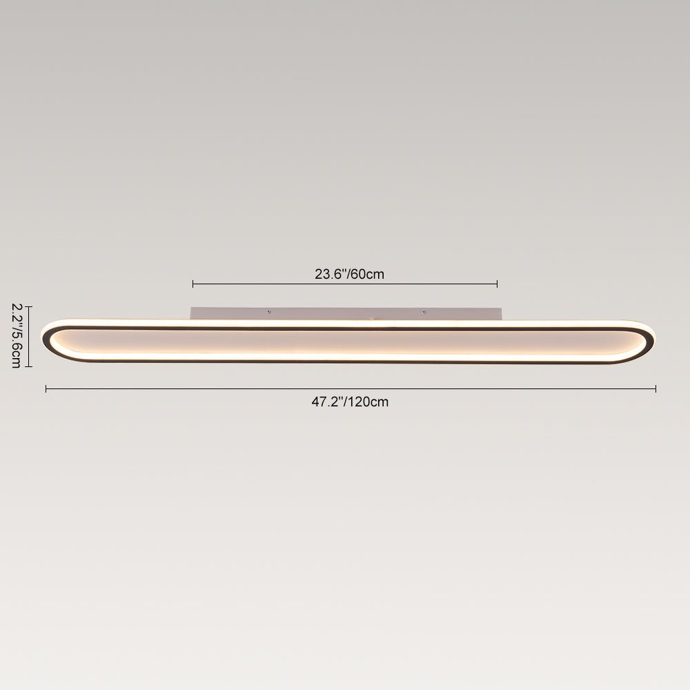 Jarnbrun Minimalist Metal LED Ceiling Light