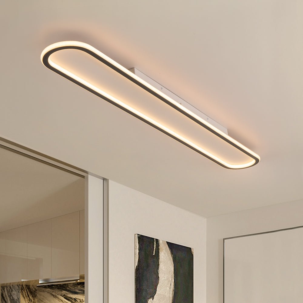 Jarnbrun Minimalist Metal LED Ceiling Light