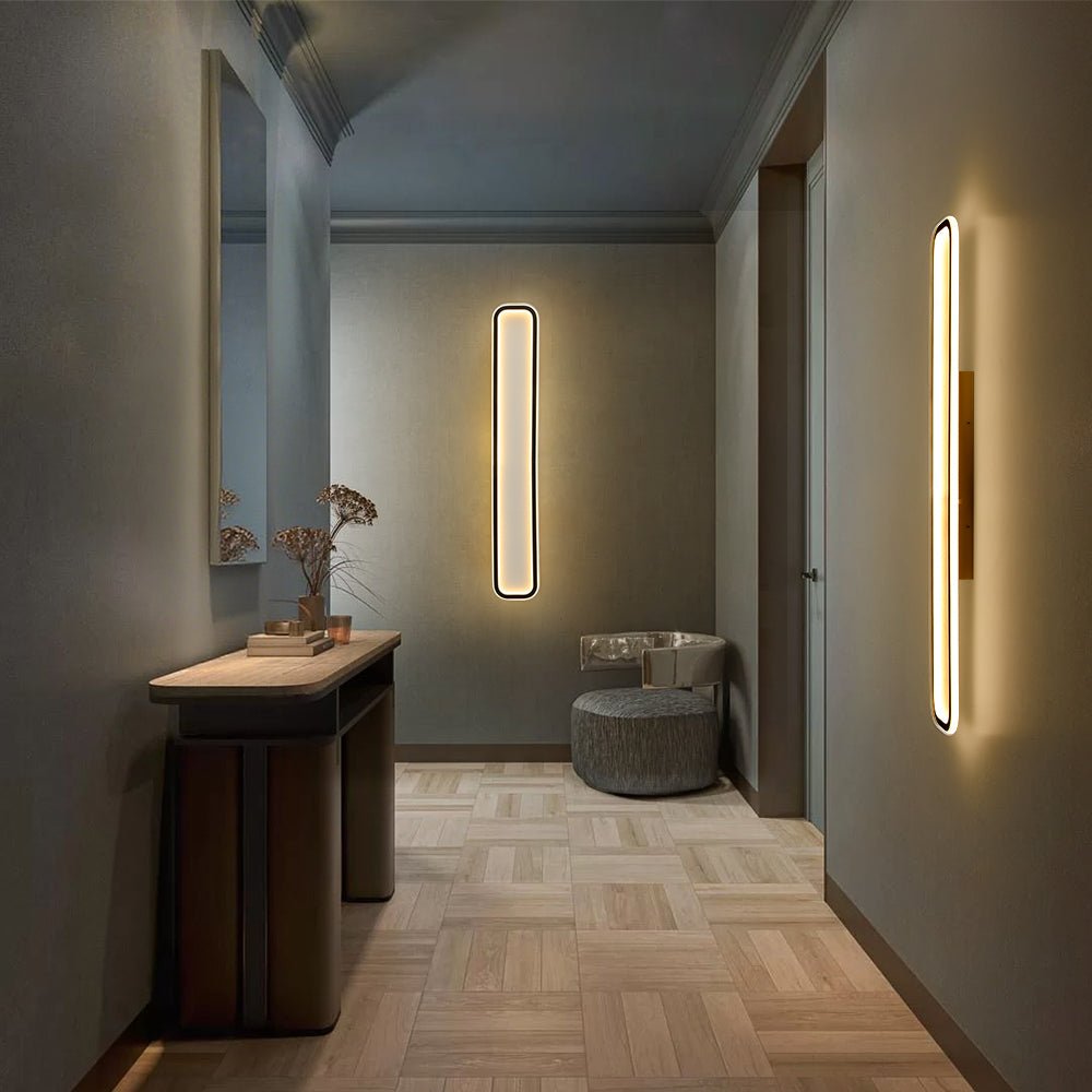Alvuvux Minimalist Streamlined Rectangular Metal Ceiling Light