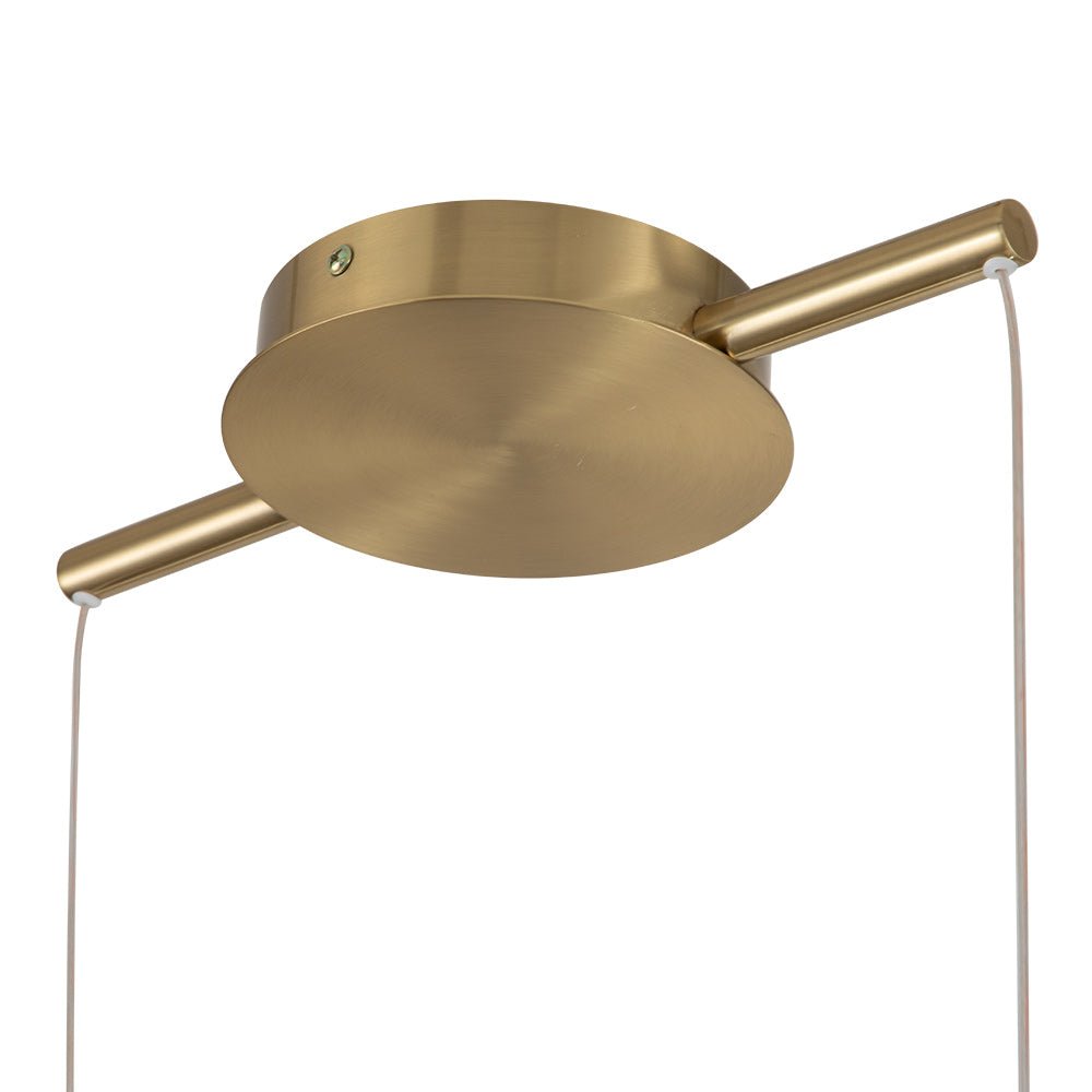 Aurila Minimalist Linear Metal Pendant Light