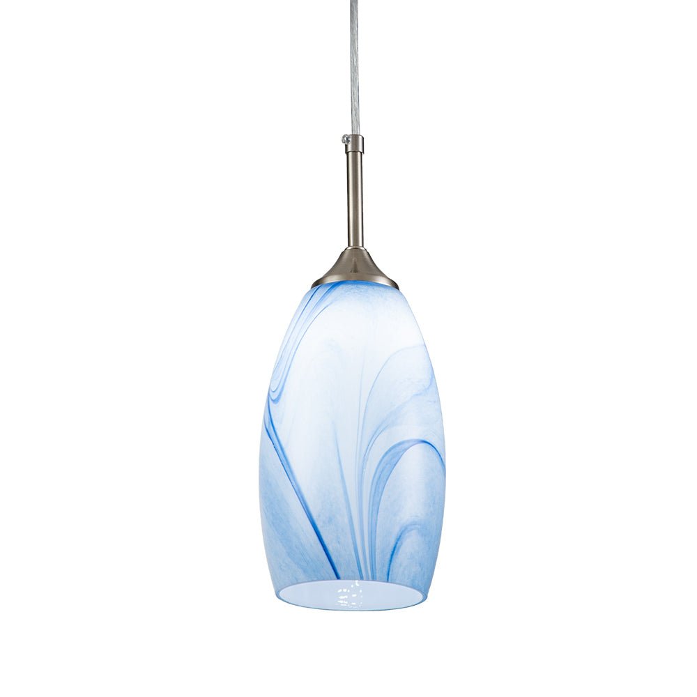 Fljotunix Modern Mica Glass Pendant Light