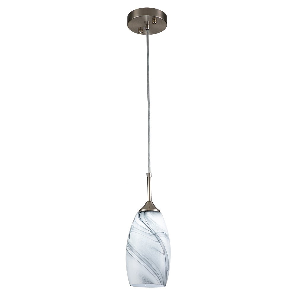 Fljotunix Modern Mica Glass Pendant Light