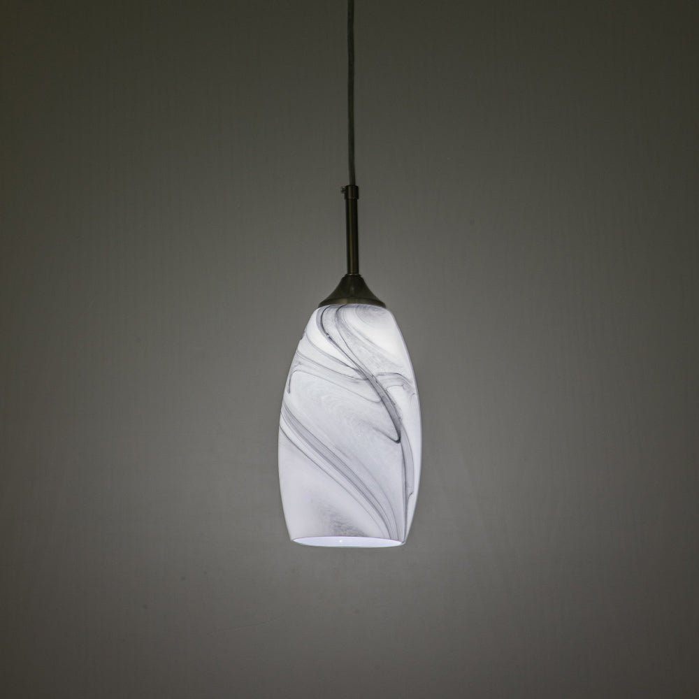 Fljotunix Modern Mica Glass Pendant Light