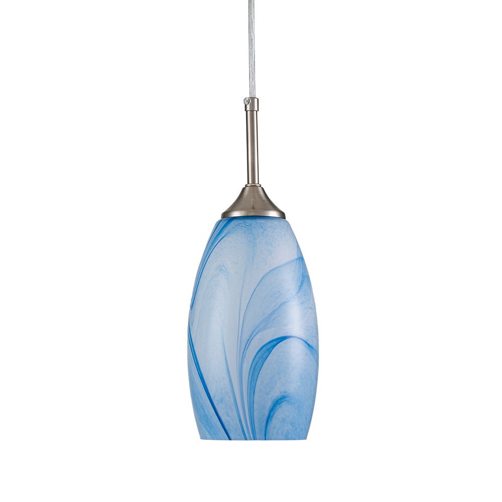 Fljotunix Modern Mica Glass Pendant Light